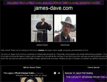 Tablet Screenshot of james-dave.com